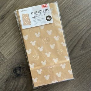 Disney Mickey Mouse brown paper bags